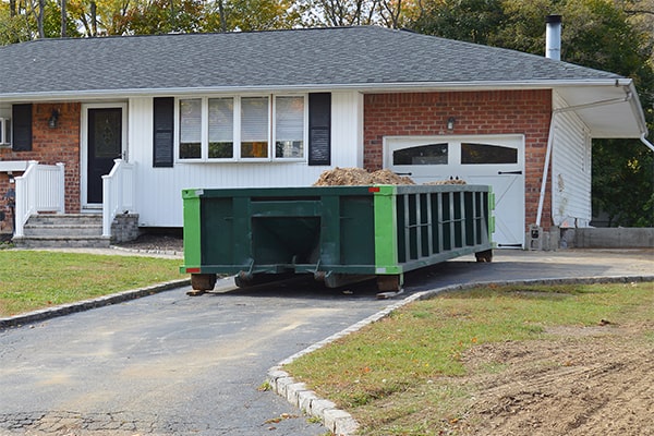 you may need a permit to place a residential dumpster on the street, depending on your local regulations